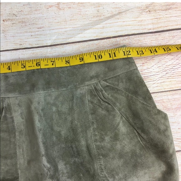 H&M genuine suede mini skirt with pockets 32/2 XS - Picture 8 of 10